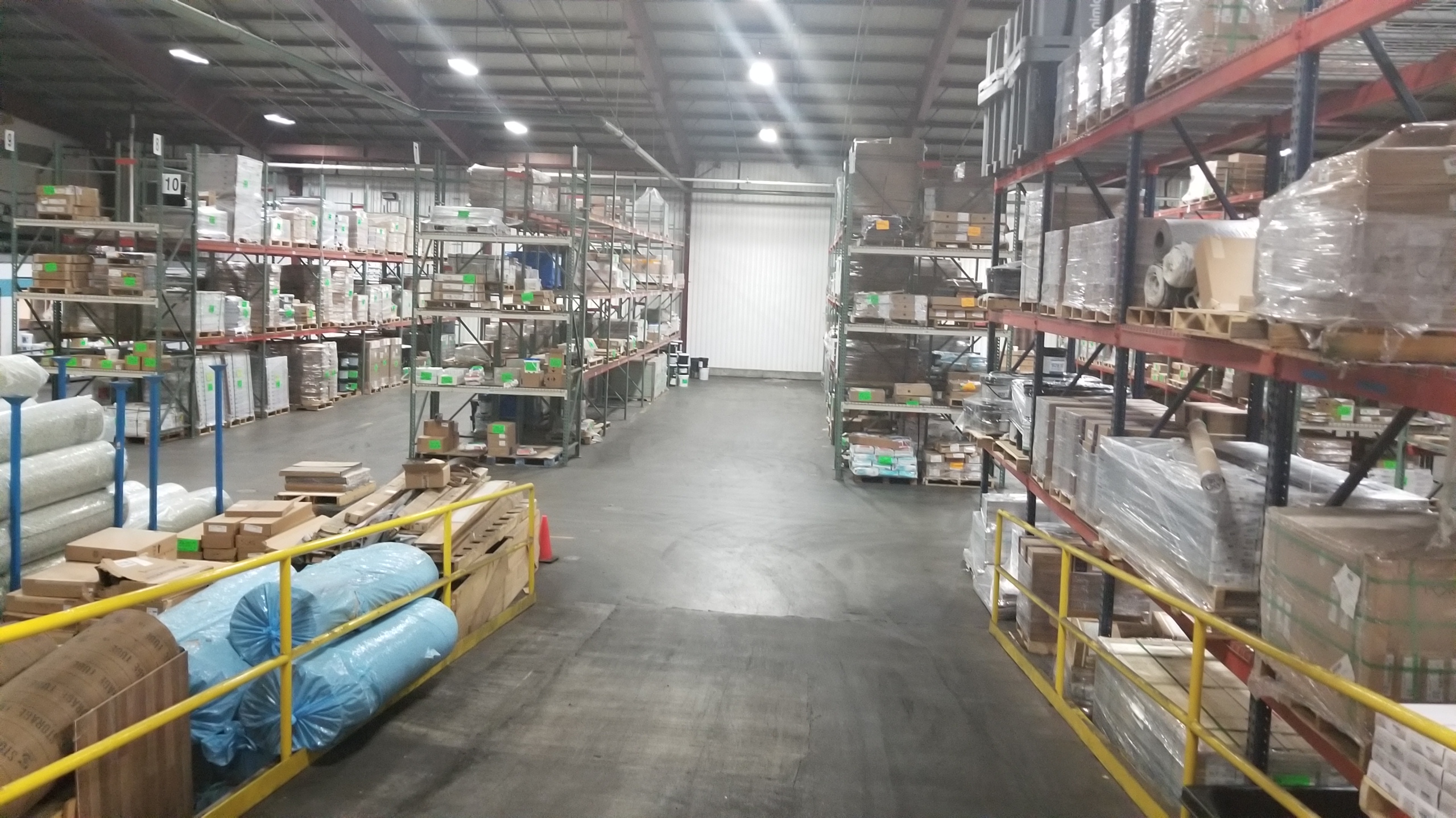 Inside our warehouse